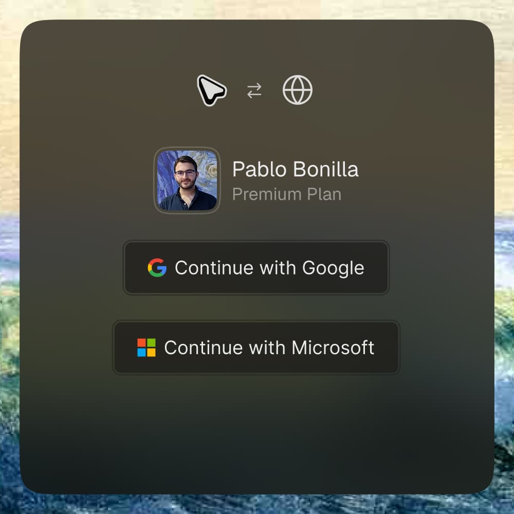 Effortless connection with your email provider.